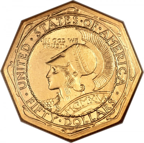 One of the Commemorative Gold Medals