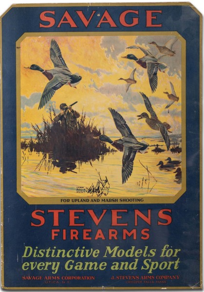 Counter Sign using Lynn Bogue Hunt mallard picture from 1931-34 A.H. Fox catalog.jpg