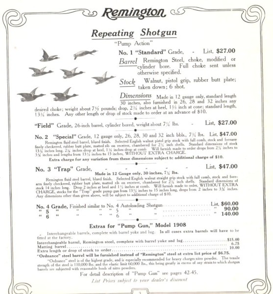 1909 Remington Arms Co. catalog page 3.jpg