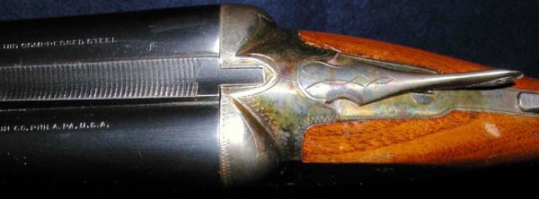 119467 The top tang of a 1928 vintage 12-gauge Sterlingworth..JPG