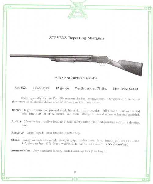 No. 522 Trap Shooter Grade 1912.jpg (70.22 KiB) Viewed 8759 times 1912