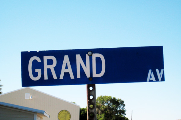 Go to Eastern Washington, take a right on Grand Ave.