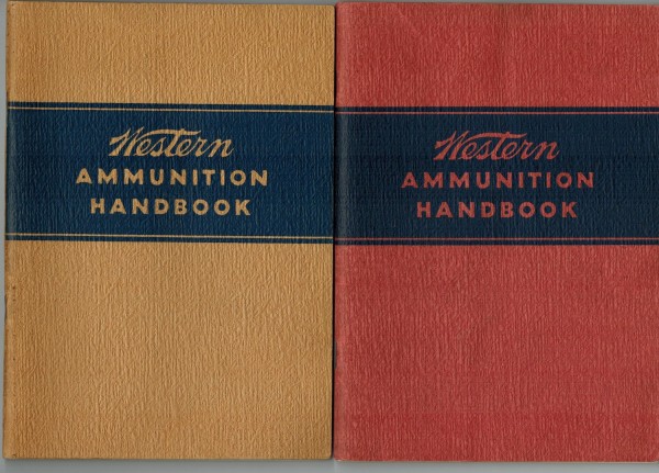 Western Ammunition Handbooks