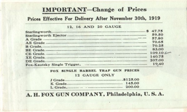 November 30th, 1919,  IMPORTANT--Change of Prices.jpg
