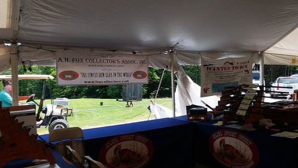 AHFCA Booth view overlooking the "Mad Jack" competition course