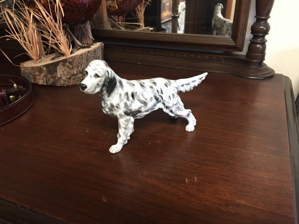 Gun room addition...Setter dog 8&quot; long and really detailed