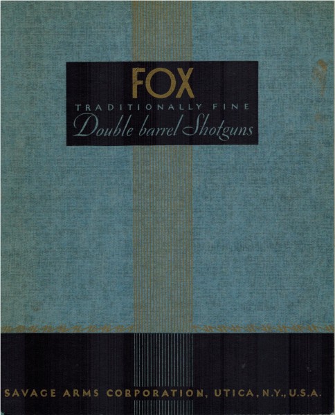 1936 A.H. Fox Catalog cover