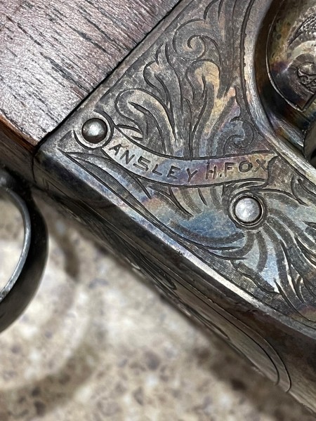 This is the scroll work name on the side of the gun