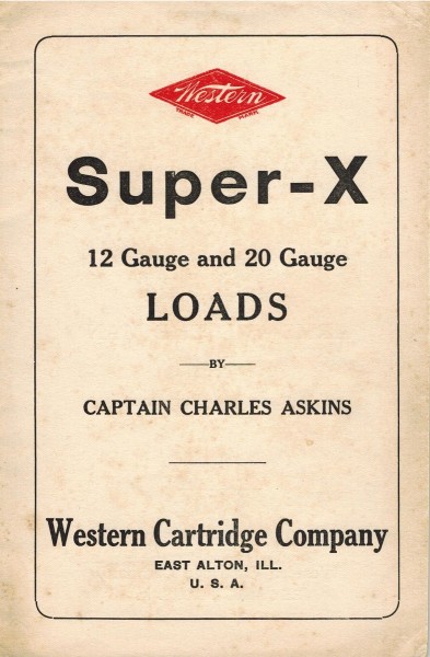 Super-X booklet 1922