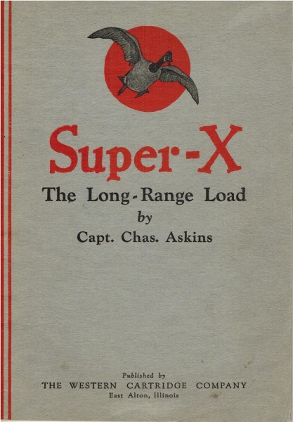Super-X booklet 1927