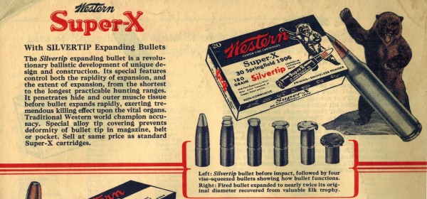 January 2, 1941, Western Ammunition Price List back page Silvertip ad.jpeg
